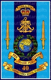 40 Commando Royal Marines(RM) Magnet